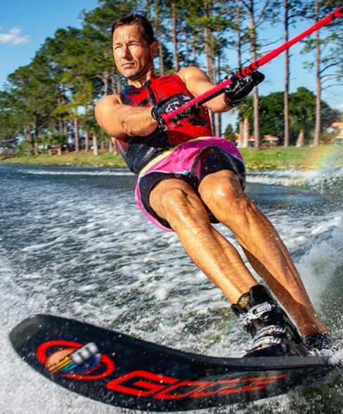 Thomas Degasperi Pro Skier Skis for A-Game