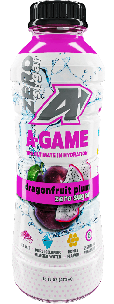 A-Game Natural Hydrating Zero Sugar Drink Dragonfruit & Plum | DrinkAGame.com